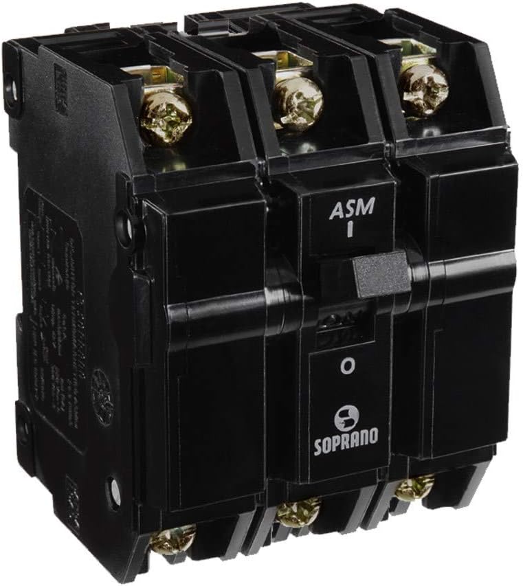 Disjuntor Nema Tripolar ASM3-B 30A Soprano