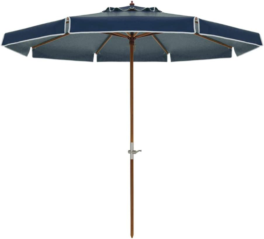 Ombrellone Madeira Cobertura Pvc Maninv 2,70m Azul Bel Lazer