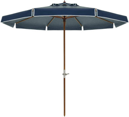 Ombrellone Madeira Cobertura Pvc Maninv 2,70m Azul Bel Lazer