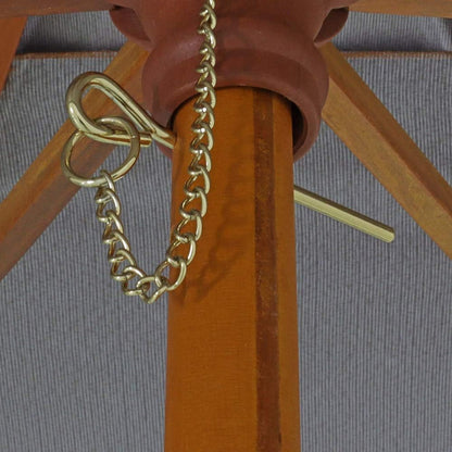 Ombrellone Madeira Cobertura Pvc Maninv 2,70m Azul Bel Lazer