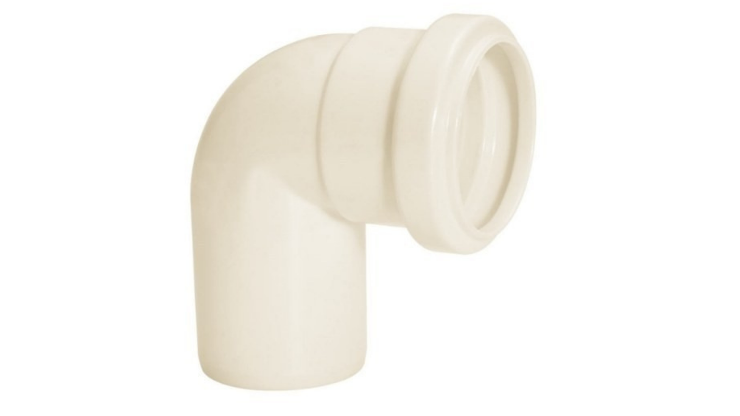 Kit c/3 Joelho 90° Bolsa Curta de Esgoto Dn40 - Amanco