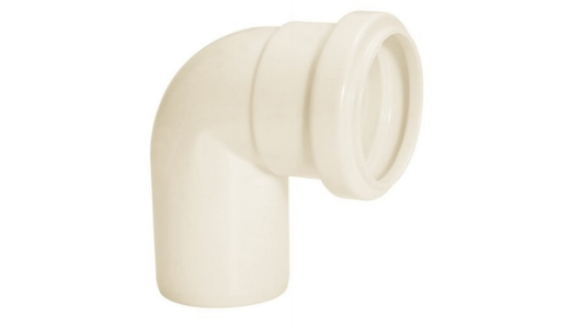 Kit c/3 Joelho 90° Bolsa Curta de Esgoto Dn40 - Amanco