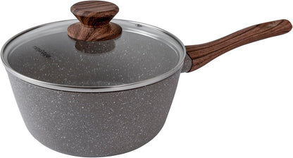 Jogo de Panelas 10 Peças Indução Cerâmica Grafito Style Cook