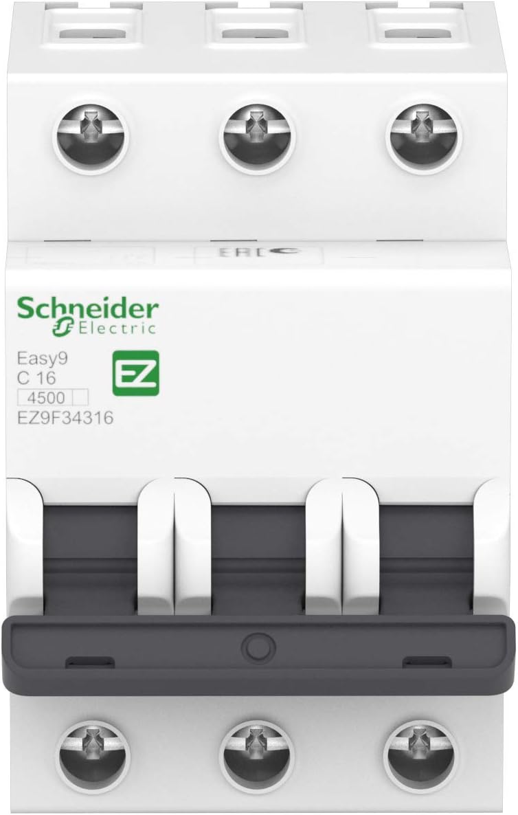 Disjuntor Tripolar Schneider Easy9 3ka Curva C 32a EZ9F33332