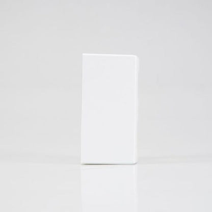 Caixa Sobrepor 95x75 2 Postos Separados Sleek Com Suporte