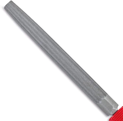 Lima Meia-Cana Bastarda C/Cabo Plástico 8 Polegadas - Rocast