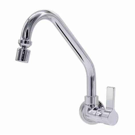 Torneira quadri premium parede 4121 arejador articulado c 70 1/4 volta
