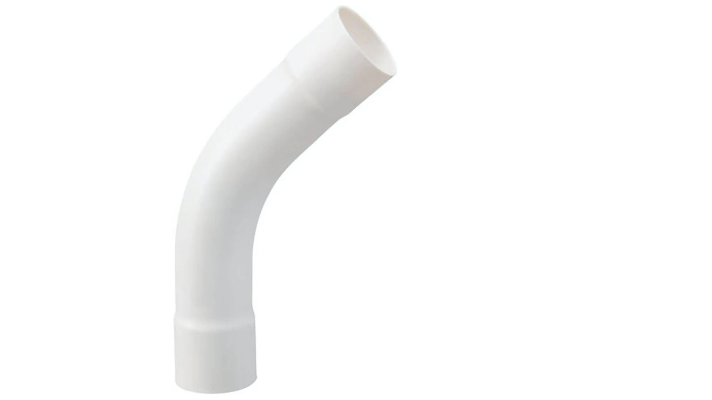 Kit 2 Curva 45° Longa de Esgoto Dn 50 - Fortlev