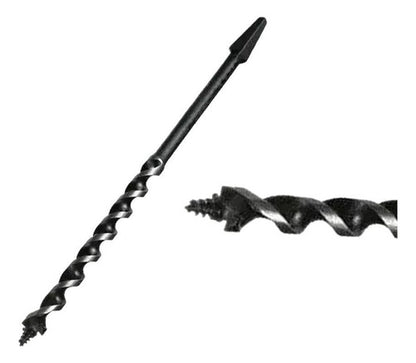 Broca De Ferro Para Arco De Pua 1/4'' X 8'' Polegadas - Rocast