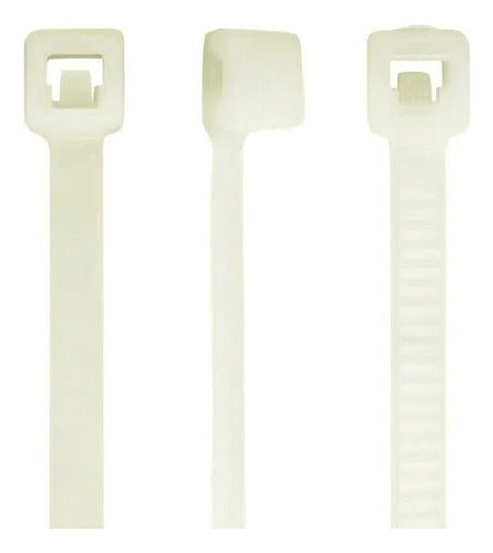 Abraçadeira Plástica Natural 7,6x400mm Alumbra