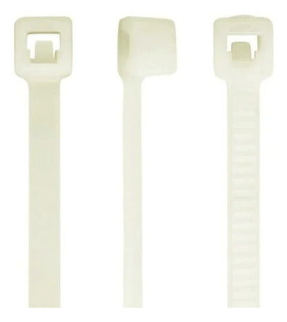 Abraçadeira Plástica Natural 7,6x400mm Alumbra
