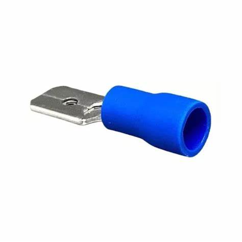 Terminal Luva Macho Pré Isolado Nylon 1,5-2,5mm² 15A Azul Decorlux