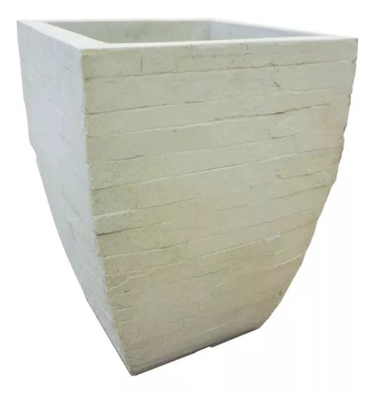 Vaso Quadrado Minas Stone 33 Cimento- Japi