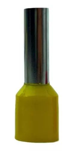 Terminal Ilhos Simples Tubo Longo 70mm 265A Amarelo -Decolux