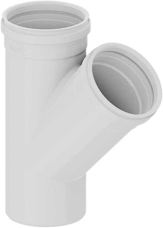 Junção Simples de Esgoto 100x100mm - Tigre