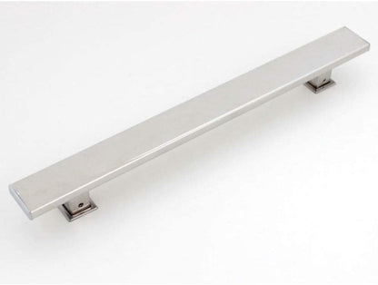 Puxador para Porta Duplo Reto Planus 75cm Inox Polido Geris