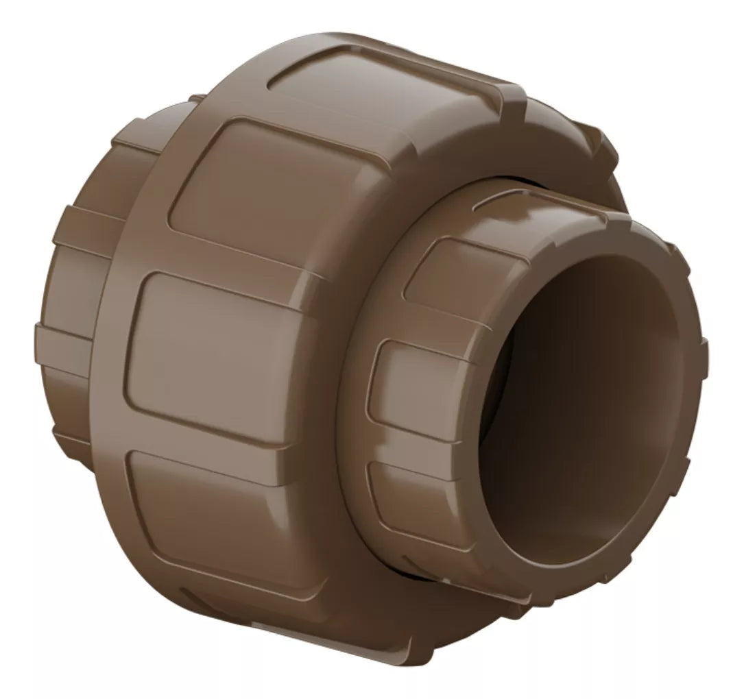 Kit 2 União Soldável 20mm  Cb - Tigre