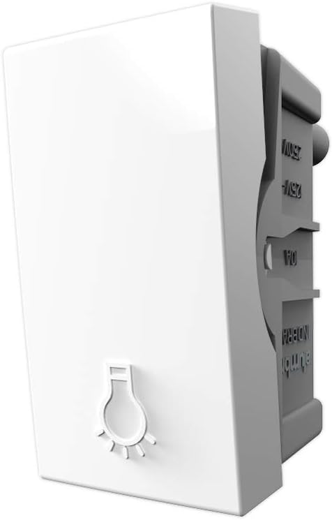 Pulsador Minuteria 10A/250V ModuloPro Branco - Alumbra