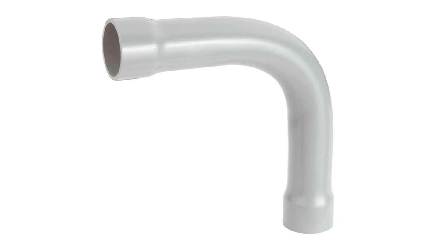 Curva Longa 90°  c/Bolsa de 3/4" Cinza - Tramontina