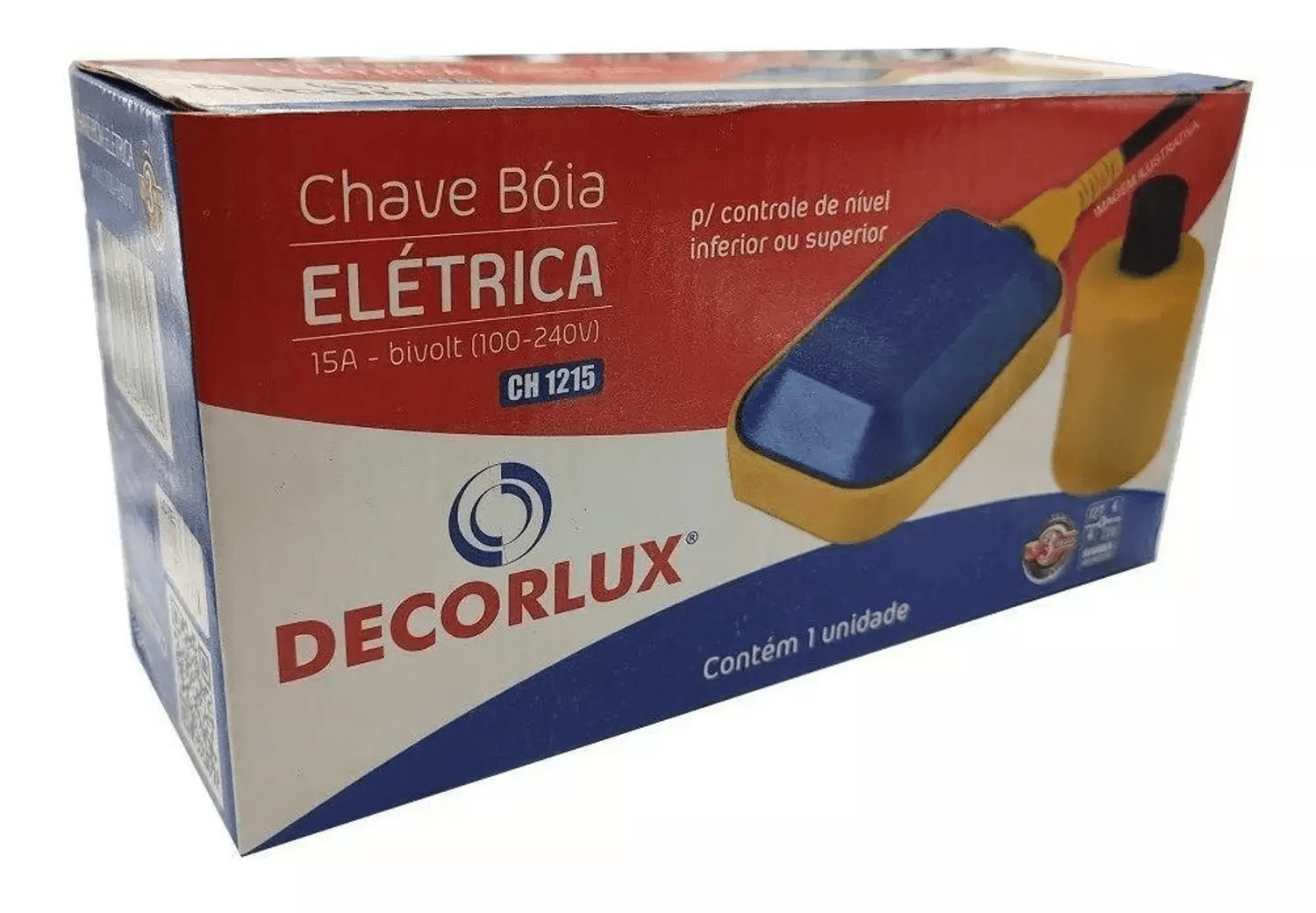 Chave de Bóia Elétrica Decorlux 15A Ch-1215 - Federalle Express