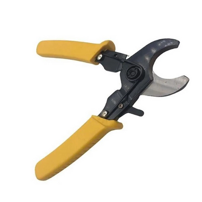 Alicate Corte Cabo Coaxial Descascador Western W-326 Amarelo
