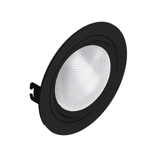 Spot Embutir Face Plana Par30 Preto Save Energy Redondo - Federalle Express